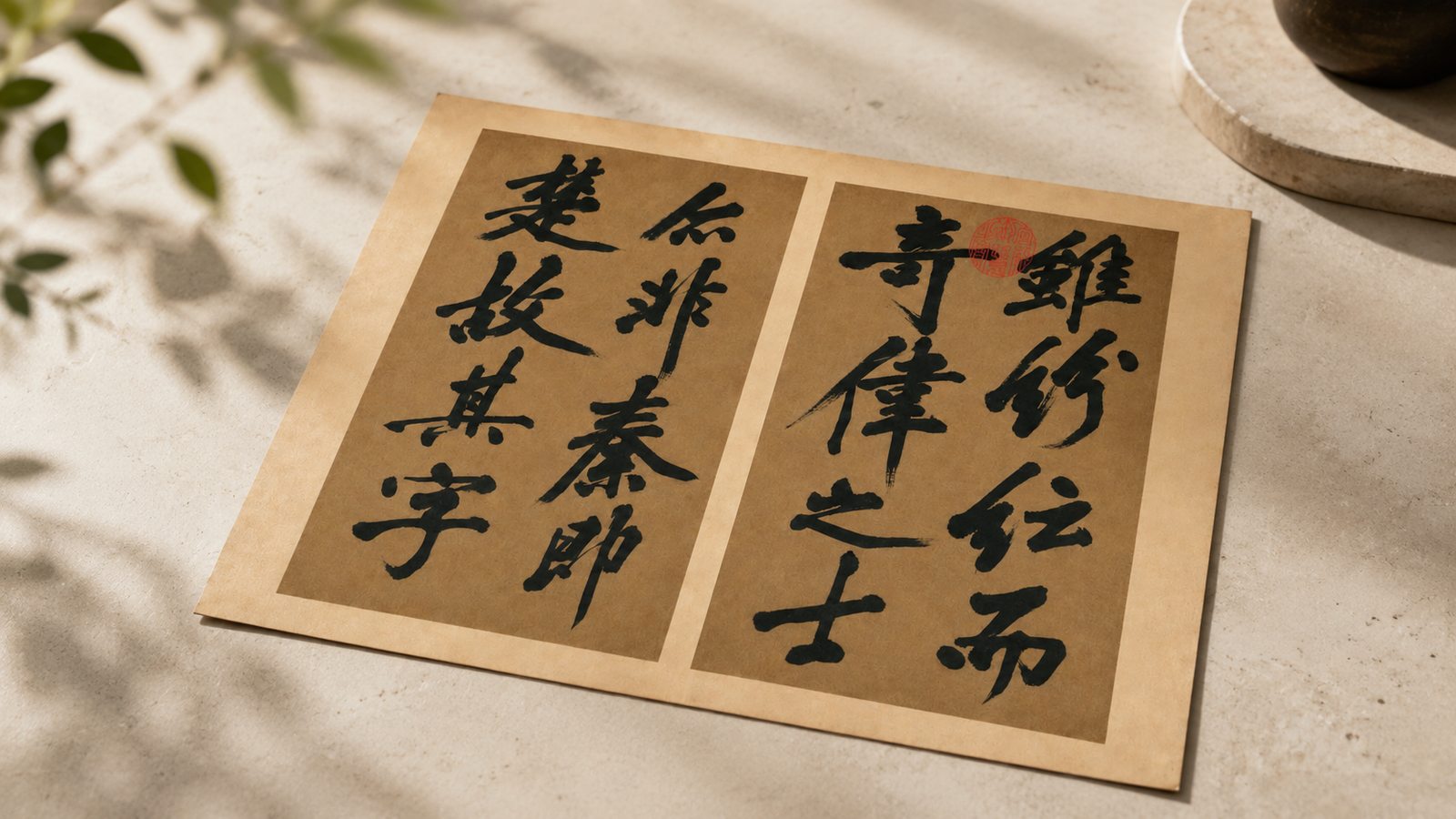 東方書法美學與數位科技的融合